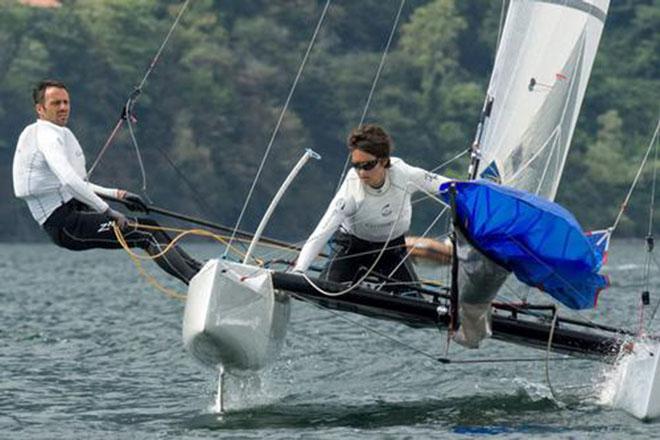 Nacra 17 European Championship &copy; Yvan Zedda / Groupama sailing team