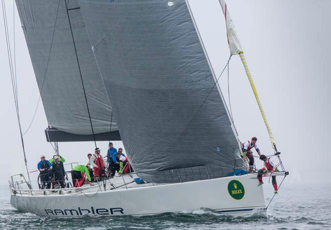 RAMBLER, Sail Number: USA 25555, Owner/Skipper: George David, Class: IRC, Yacht Type: RP 90 WB, Home Port: Farmington, CT ©  Rolex/Daniel Forster http://www.regattanews.com