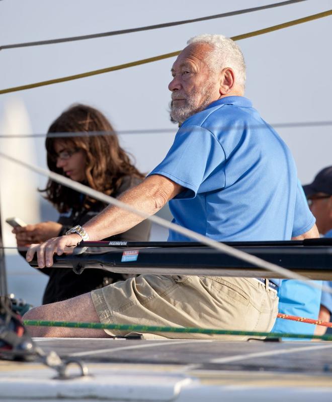 Sir Robin Knox-Johnston at the JP Morgan Asset Management Round the Island Race 2014.  &copy; onEdition http://www.onEdition.com