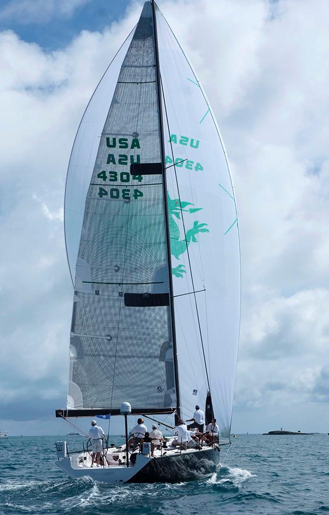 Christopher Dragon skippered by Andrew & Linda Weisst. © Barry Pickthall / PPL