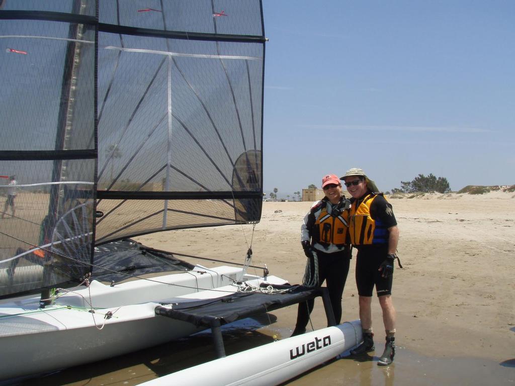 On the beach - Ventura Summer Sailstice © Paul Marston