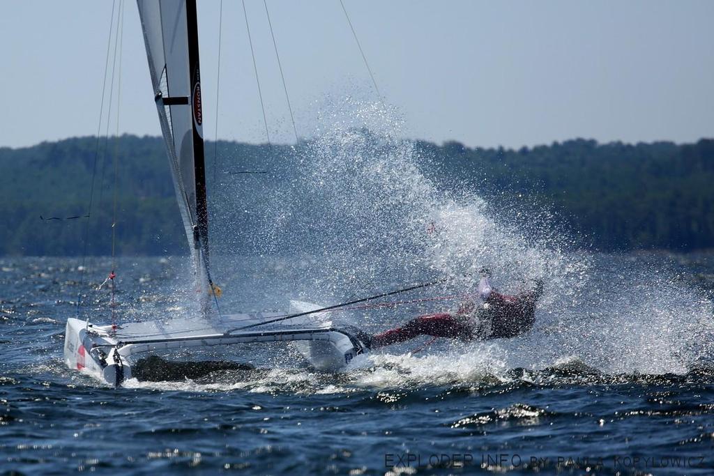  - Day 3: A-class Catamarans European Championship, Bordeaux, France  &copy; Paula Kopylowicz / Exploder.info http://www.exploder.info