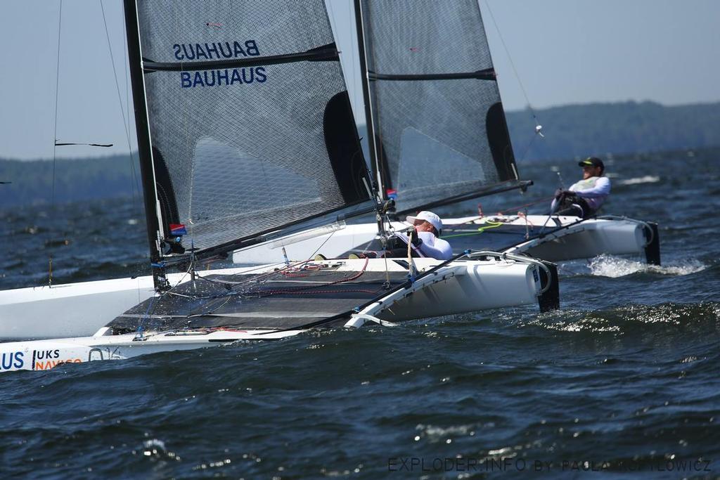  - Day 3: A-class Catamarans European Championship, Bordeaux, France  &copy; Paula Kopylowicz / Exploder.info http://www.exploder.info