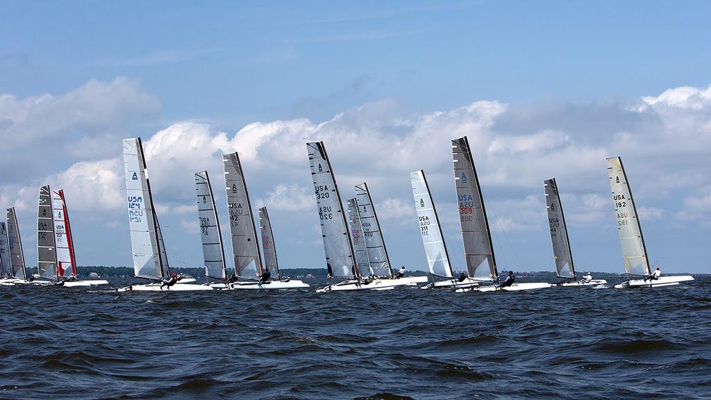 ISAF International A-Class Catamaran North American Championship 2014 © Ocean Images