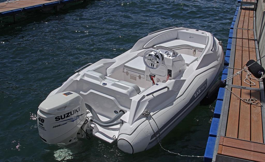 Superb Italian-made Zar inflatable making its Australian debut at Sydney International Boat Show. - Sydney Boat Show photo copyright Supplied . taken at  and featuring the  class