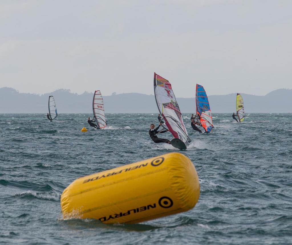 Laurence Carey - NZL252  - AWA Slalom Series photo copyright Sam Rodgers taken at  and featuring the  class