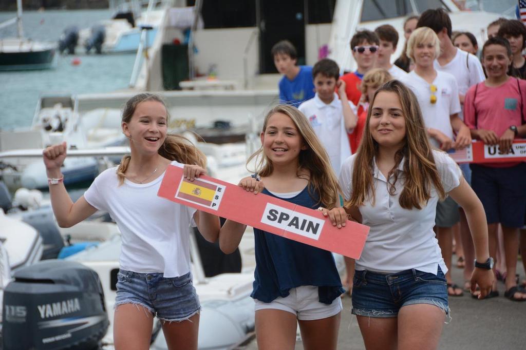 Elisenda Rahola Codina (middle) from Spain. © Dean Barnes