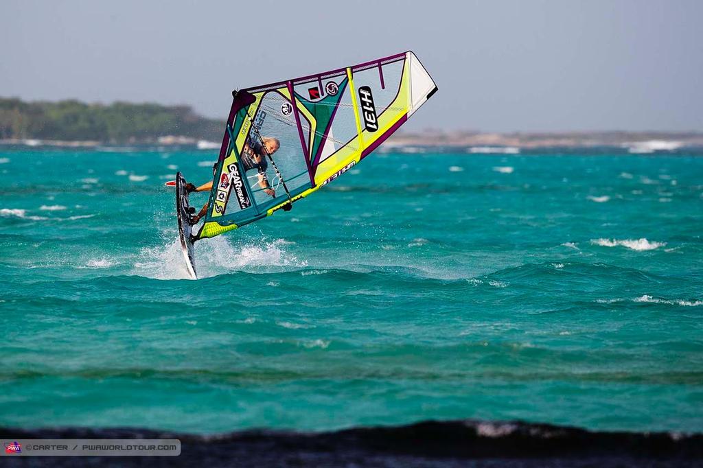 Arrianne Aukes - 2014 PWA Bonaire World Cup photo copyright  Carter/pwaworldtour.com http://www.pwaworldtour.com/ taken at  and featuring the  class