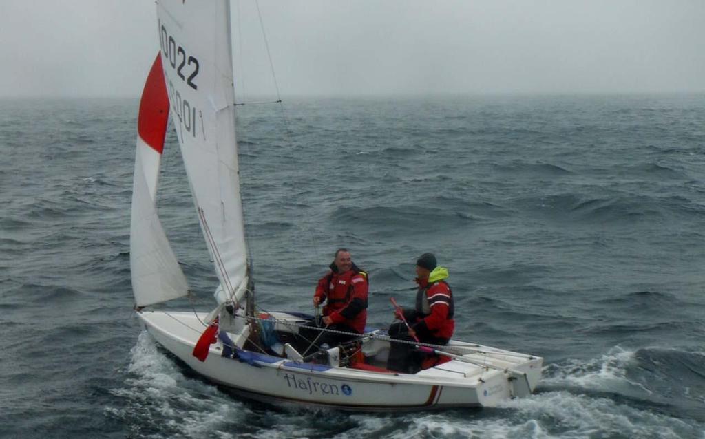 Hafren Round Britain Challenge 2014 - Cape Wrath photo copyright RNLI taken at  and featuring the  class