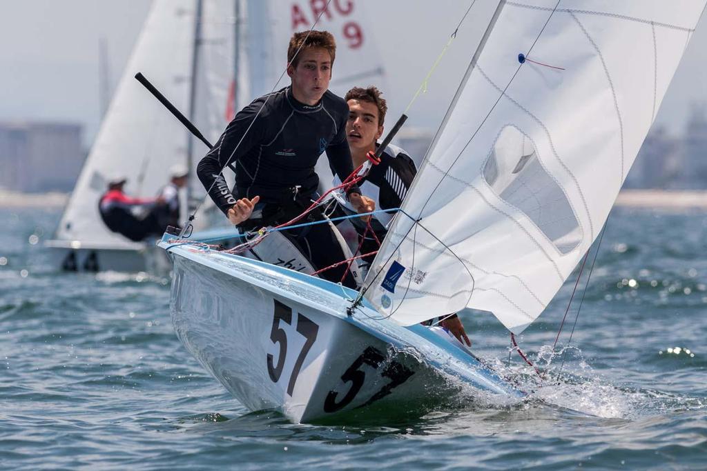 Day 1 - 470 Junior World Championship: Jordi Xammar/Joan Herp (ESP) &copy; Zerogradinord.it