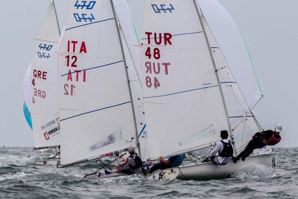 Day 2, 470 Junior World Championship - 470 Fleet &copy; Zerogradinord.it