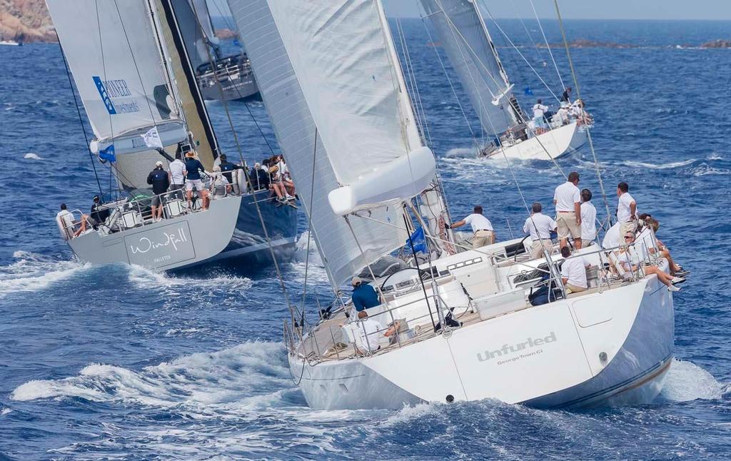 Unfurled (Division B) - Loro Piana Superyacht Regatta 2014 photo copyright Carlo Borlenghi http://www.carloborlenghi.com taken at  and featuring the  class