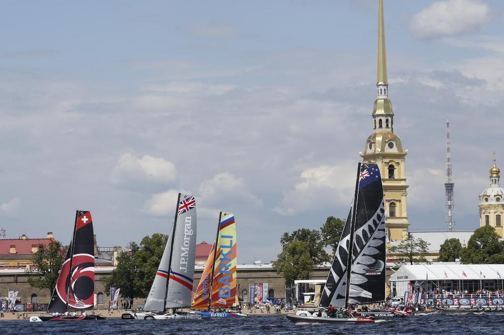  Extreme Sailing Series - Day 3, St Petersburg, Russia photo copyright Eugenia Bakunova http://www.mainsail.ru taken at  and featuring the  class