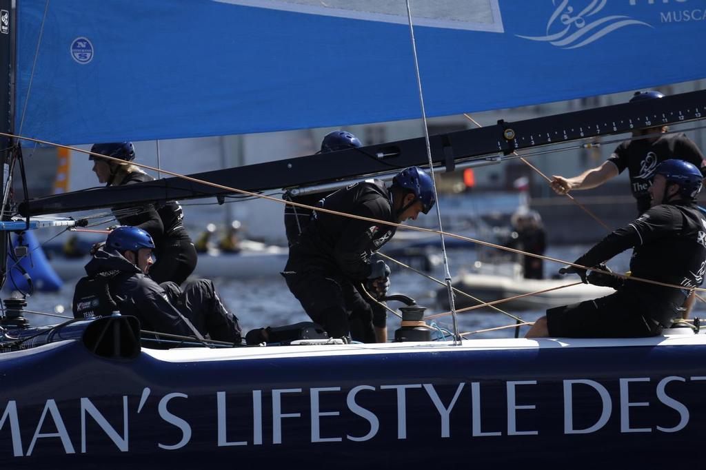 Extreme Sailing Series - Day 3, St Petersburg, Russia © Eugenia Bakunova http://www.mainsail.ru