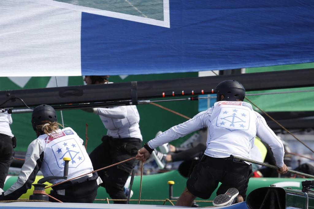 Extreme Sailing Series - Day 3, St Petersburg, Russia © Eugenia Bakunova http://www.mainsail.ru