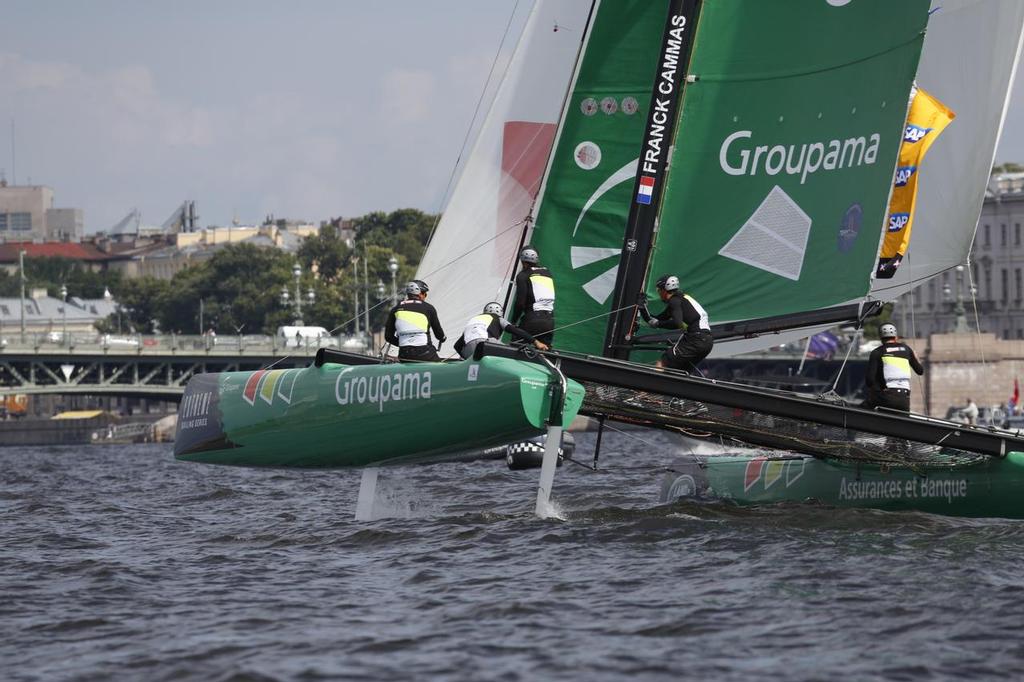 Extreme Sailing Series - Day 3, St Petersburg, Russia © Eugenia Bakunova http://www.mainsail.ru
