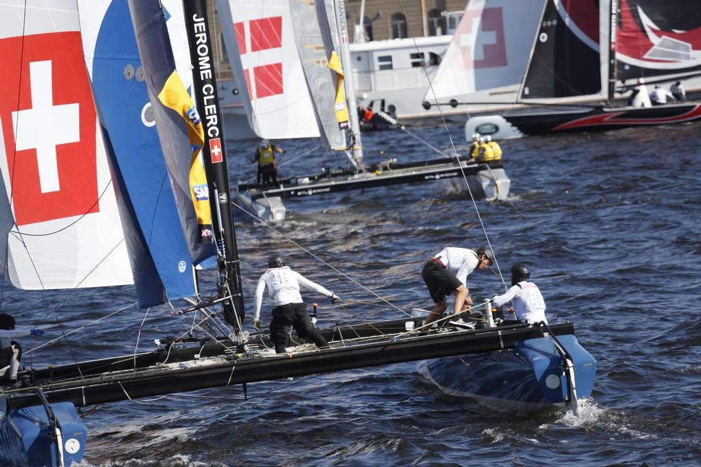Extreme Sailing Series - Day 3, St Petersburg, Russia © Eugenia Bakunova http://www.mainsail.ru