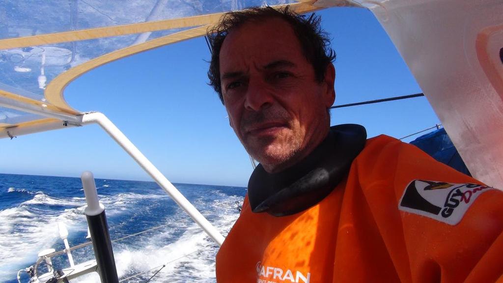 Marc Guillemot - IMOCA Ocean Masters New York to Barcelona Race 2014  © Open Sports Management