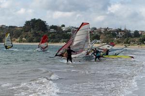 Silver Fleet Start - AWA Slalom Series photo copyright Sam Rodgers taken at  and featuring the  class