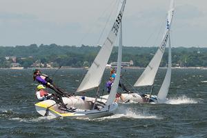 U.S. Junior Women’s Doublehanded Championship photo copyright US Sailing http://www.ussailing.org taken at  and featuring the  class