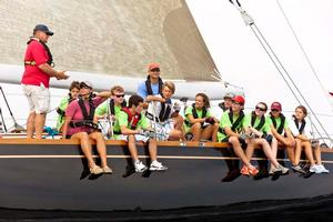 #5. A race for all agesâ€¦really!: The Ida Lewis Yacht Club Youth and Collegiate Challenges invite the next generation of sailors to try distance racing on for size. photo copyright Meghan Sepe / ILDR http://www.ildistancerace.org/ taken at  and featuring the  class