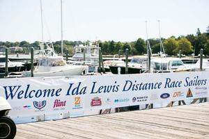 #2. Big Boost from Big Names: While still growing, the line-up of Starting Line sponsors includes New England Boatworks, Marsh, Newport Shipyard and North Sails; Contributing Sponsors are Dockwise Yacht Transport, Goslings Rum, Rig Pro Southern Spars, Flint Audio Video, Mac Designs, Sea Gear Uniforms, and Toni Mills Graphic Design. photo copyright Meghan Sepe / ILDR http://www.ildistancerace.org/ taken at  and featuring the  class