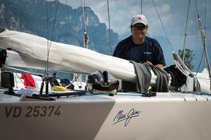 Malcesine (ITA),Â 29thÂ June 2014
Star Class World Championship
Fraglia Vela Malcesine
Practice day
Photo Â©Â Marc Rouiller/SSL photo copyright  Marc Rouiller / Star Sailors League taken at  and featuring the  class