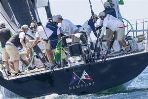 Hap Fauth's Bell Mente takes first place in IRC 1.  - 160th New York Yacht Club Annual Regatta 2014 photo copyright  Rolex/Daniel Forster http://www.regattanews.com taken at  and featuring the  class