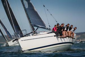 Jim Macgregor's British Elan 410Premier Flair - IRC Two class champion and second overall, winning the Jackdaw Trophy. - RORC IRC National Championship 2014 photo copyright  Paul Wyeth / RORC taken at  and featuring the  class