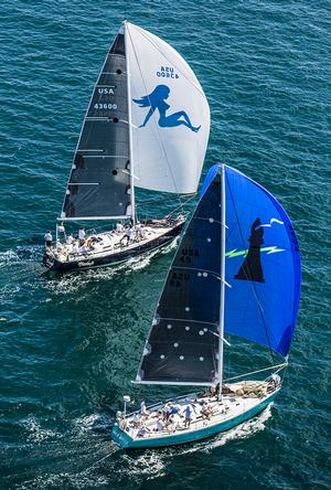 Vamp and Gold digger fought tooth and nail to the end. photo copyright Daniel Forster/PPL taken at  and featuring the  class