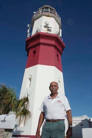 Eugene Rayner, the retiring Chairman of the Bermuda Race finish line committee. photo copyright Barry Pickthall/PPL http://www.pplmedia.com taken at  and featuring the  class