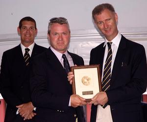 ohn Malvin - skipper of Black Watch photo copyright Barry Pickthall / PPL taken at  and featuring the  class