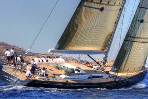 2014 Loro Piana Superyacht Regatta, day 1 photo copyright Ingrid Abery http://www.ingridabery.com taken at  and featuring the  class