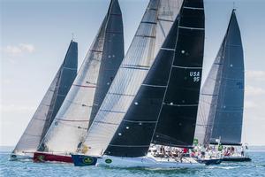 IRC 4 Class Start.  - 160th New York Yacht Club Annual Regatta 2014 photo copyright  Rolex/Daniel Forster http://www.regattanews.com taken at  and featuring the  class