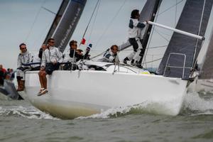 David Franks' British JPK 10.10, Strait Dealer won all three races on the final day to secure the class win in IRC Three.  - RORC IRC National Championship 2014 photo copyright  Paul Wyeth / RORC taken at  and featuring the  class