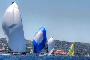 2014 Loro Piana Superyacht Regatta, day 1 photo copyright Ingrid Abery http://www.ingridabery.com taken at  and featuring the  class