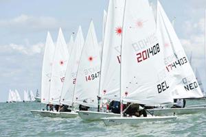 2014 Laser Master Europeans photo copyright Royal Belgian SC taken at  and featuring the  class