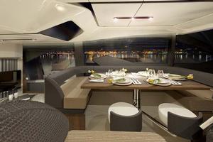 Azimut 50 interior photo copyright Azimut taken at  and featuring the  class