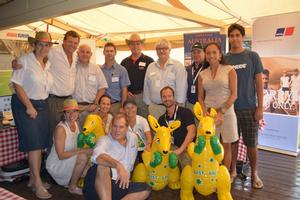 Australian companies who attended the second Annual Australia Tahiti Rendezvous photo copyright AIMEX  taken at  and featuring the  class