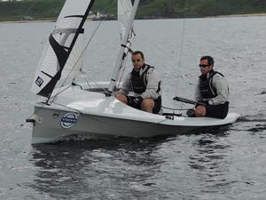 EastLothianDayRegatta218 - RS400 Scottish Champs 2014 photo copyright  Andy Johnston/Caledonia Sailing taken at  and featuring the  class