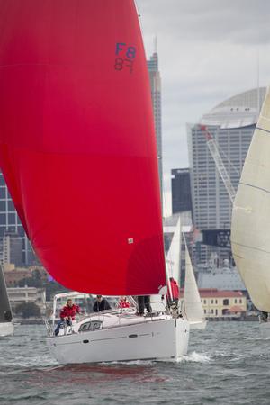 Jason Daisley's Quattro had his first win of the season. - Land Rover Winter Series 2014 photo copyright David Brogan www.sailpix.com.au taken at  and featuring the  class