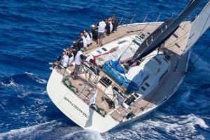 GRANDE ORAZIO, Southern Wind Shipyard, Farr Yacht Design, 24.72m - 2014 Loro Piana Superyacht Regatta, day 1 photo copyright Carlo Borlenghi / www.carloborlenghi.com taken at  and featuring the  class