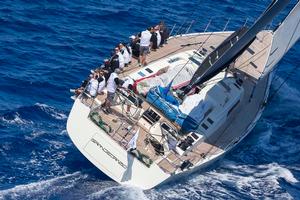 GRANDE ORAZIO, Southern Wind Shipyard, Farr Yacht Design, 24.72m - 2014 Loro Piana Superyacht Regatta, day 1 photo copyright Carlo Borlenghi http://www.carloborlenghi.com taken at  and featuring the  class