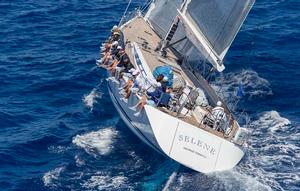 SELENE, Nautor Swan, Frers Naval Architecture & Engineering, 24.4m - 2014 Loro Piana Superyacht Regatta, day 1 photo copyright Carlo Borlenghi http://www.carloborlenghi.com taken at  and featuring the  class