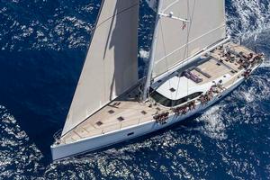 FAREWELL, Southern Wind Shipyard, Bruce Farr/Nauta Yacht, 30.2m - 2014 Loro Piana Superyacht Regatta, day 1 photo copyright Carlo Borlenghi / www.carloborlenghi.com taken at  and featuring the  class