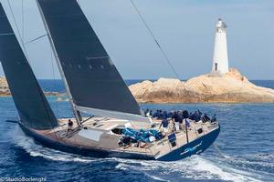 MAGIC CARPET CUBED, Wally Cento, Reichel Pugh, 30.5m - Loro Piana Superyacht Regatta 2014 day 3 photo copyright Carlo Borlenghi http://www.carloborlenghi.com taken at  and featuring the  class