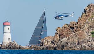 FIREFLY, Claasen Shipyards, Hoek Design, 35m - 2014 Loro Piana Superyacht Regatta day 4 photo copyright Carlo Borlenghi http://www.carloborlenghi.com taken at  and featuring the  class