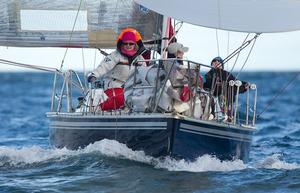 Mood Indigo leading S80. - Australian Women’s Keelboat Regatta 2014 photo copyright  Steb Fisher taken at  and featuring the  class