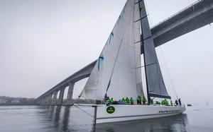 RAMBLER, Sail Number: USA 25555, Owner/Skipper: George David, Class: IRC, Yacht Type: RP 90 WB, Home Port: Farmington, CT, USA - 160th NYYC Annual Regatta photo copyright  Rolex/Daniel Forster http://www.regattanews.com taken at  and featuring the  class