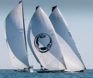 160th NYYC Annual Regatta - From left to right: RAMBLER, Sail Number: USA 25555, Owner/Skipper: George David, Class: IRC 1, Yacht Type: RP 90 WB, Home Port: Farmington,Â  CT,Â  USA

CAOL ILA R, Sail Number: USA 66069, Owner/Skipper: Alex Schaerer, Class: IRC 1, Yacht Type: Mini Maxi, Home Port: Newport,Â  RI,Â  USA

BELLA MENTE, Sail Number: USA 45, Owner/Skipper: Hap Fauth, Class: IRC 1, Yacht Type: JV Mini Maxi, Home Port: Minneapolis,Â  MN,Â  USA photo copyright  Rolex/Daniel Forster http://www.regattanews.com taken at  and featuring the  class